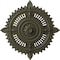 Ekena Millwork Haylynn Ceiling Medallion (Fits Canopies up to 1 1/4"), 29 1/8"OD x 1 1/4"ID x 4"P, Witch Hazel CM29HYWHF - alternate 1